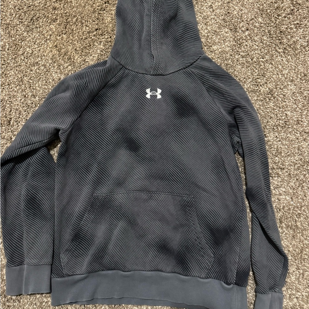 Under Armour Charcoal Striped Hoodie